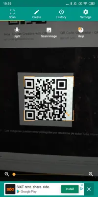 QR & Barcode Reader android App screenshot 0